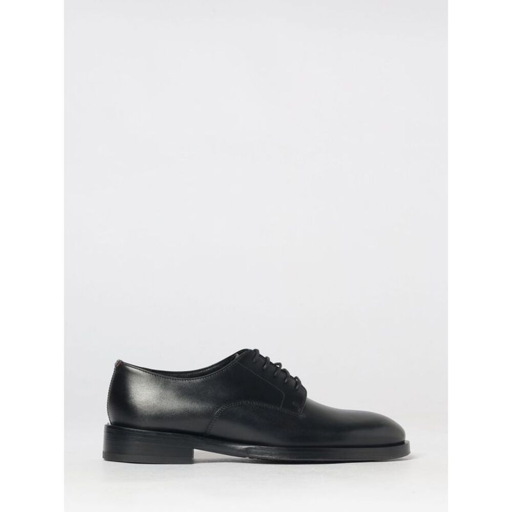 Paul Smith Men Smooth Calf Leather Derby Shoes Paul Smith With Round Toe